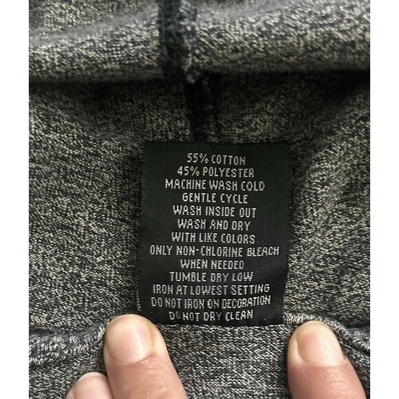 South Pole Kids Gray Hoodie L 14/16 Side Zips - Picture 6 of 9